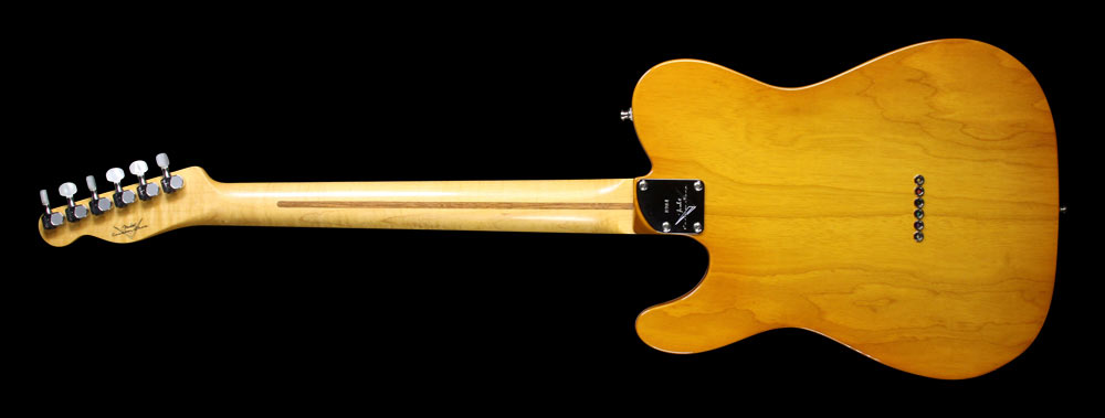 Used 2012 Fender Custom Shop Deluxe Telecaster Electric Guitar Faded Honey Burst — 3
