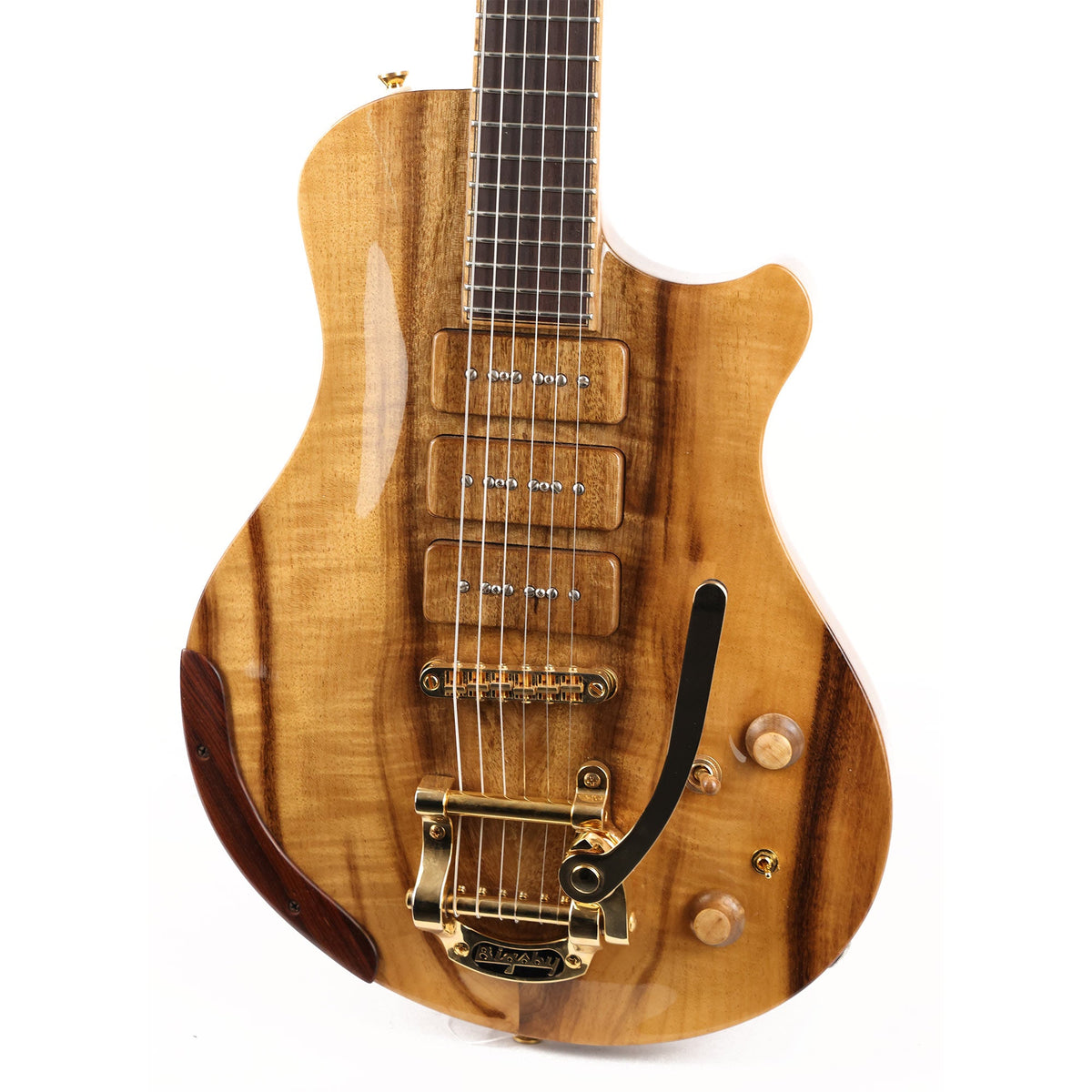 New Orleans Guitar Company Black Limba Custom — 7