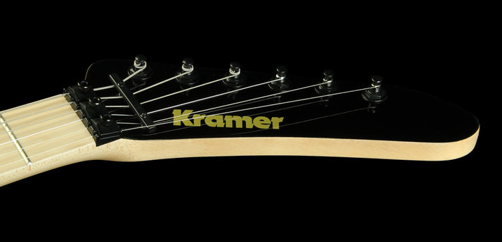 Used Kramer '84 Baretta Electric Guitar Black and White Bullseye