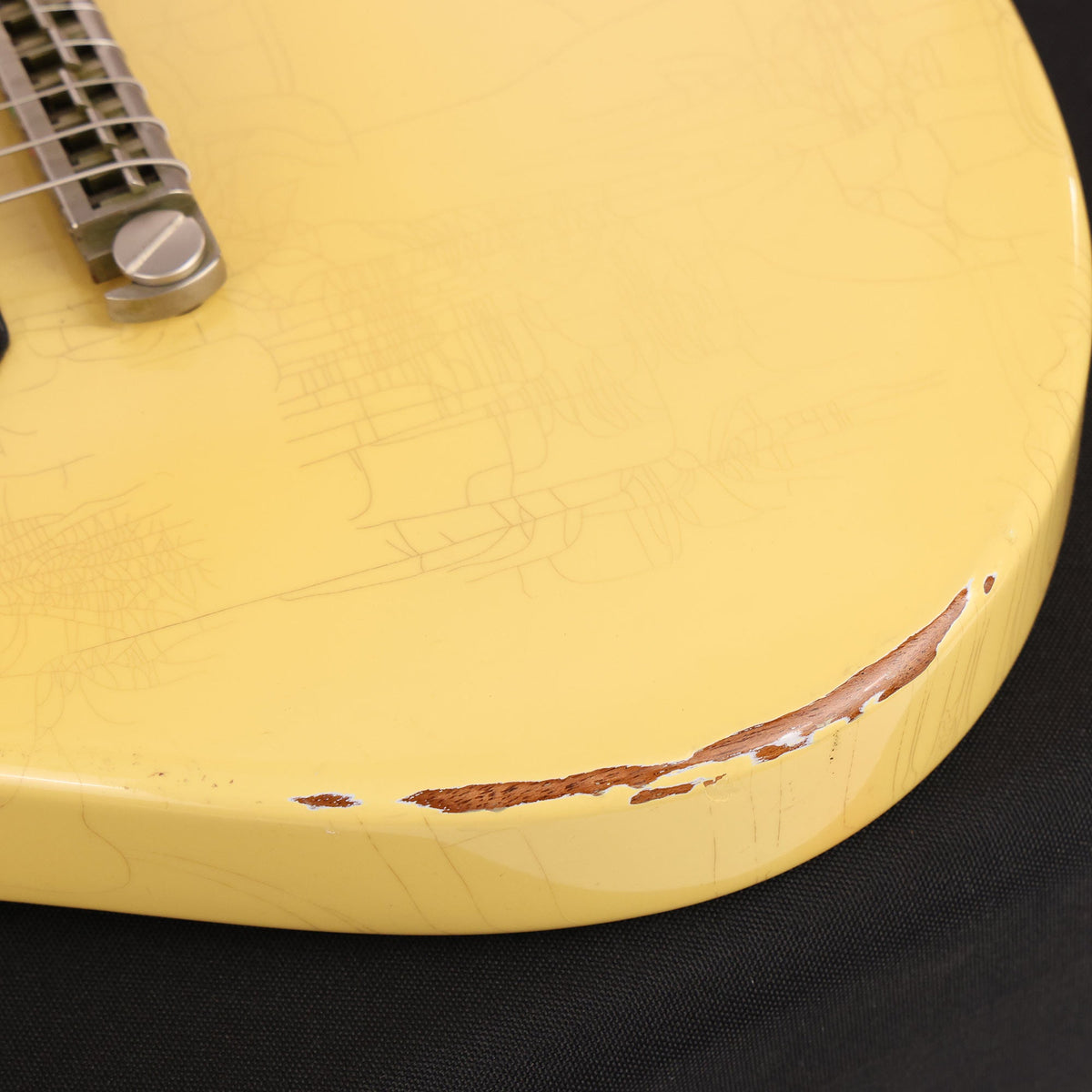 Knaggs Kenai J-D1 Relic TV Yellow Guitar 2020 — 9