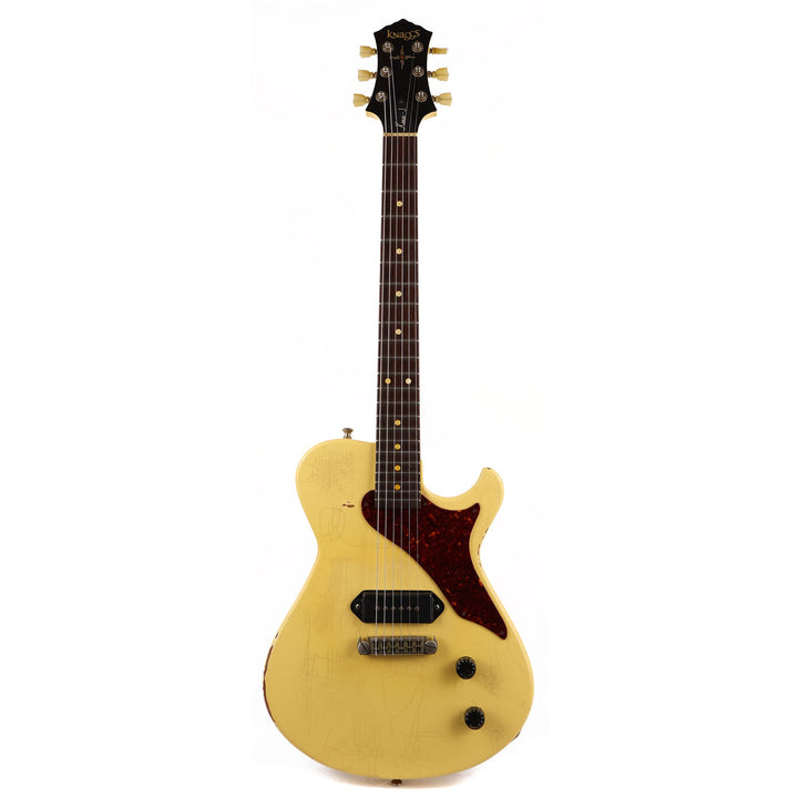Knaggs Kenai J-D1 Relic TV Yellow Guitar 2020