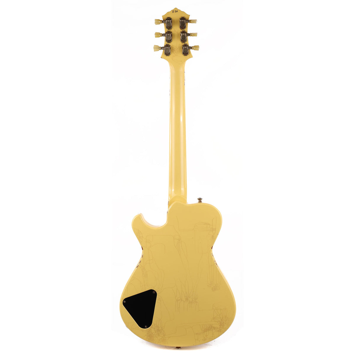 Knaggs Kenai J-D1 Relic TV Yellow Guitar 2020 — 3