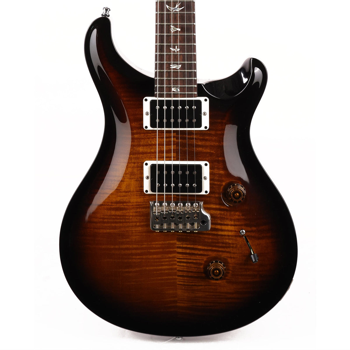 PRS Custom 24 Black Gold Wrap Burst 2019 — 1