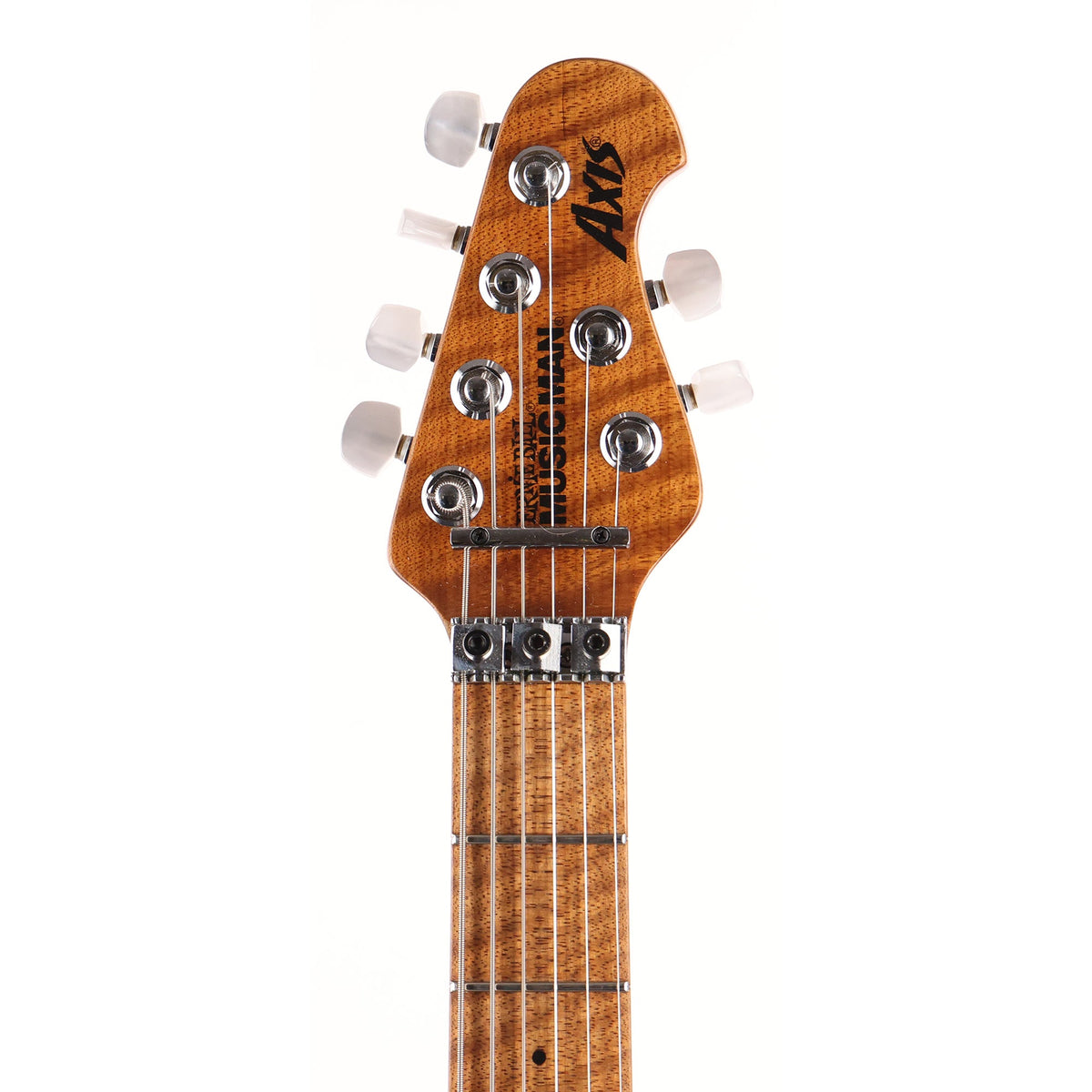 Ernie Ball Music Man Axis Guitar Quilt Top Music Zoo Exclusive Guitar Amethyst 2019 — 4