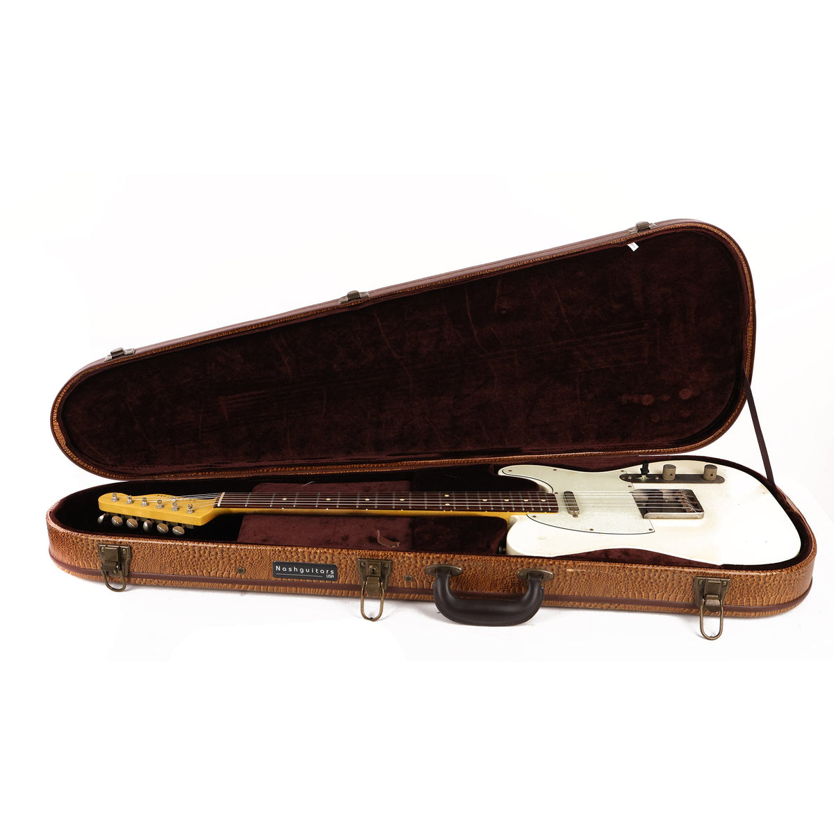 Nash T-63 Guitar Aged White Used — 11