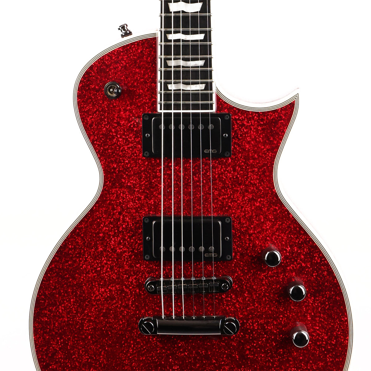 ESP E-II Eclipse DB Red Sparkle Used — 6