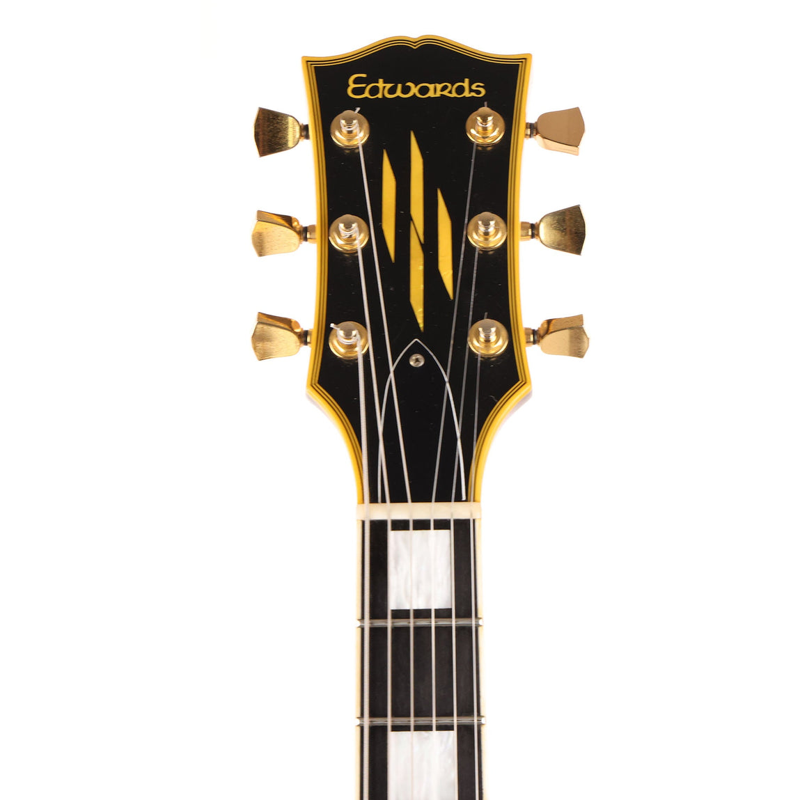 Edwards E-LP-130-ALC Guitar Black Used | The Music Zoo