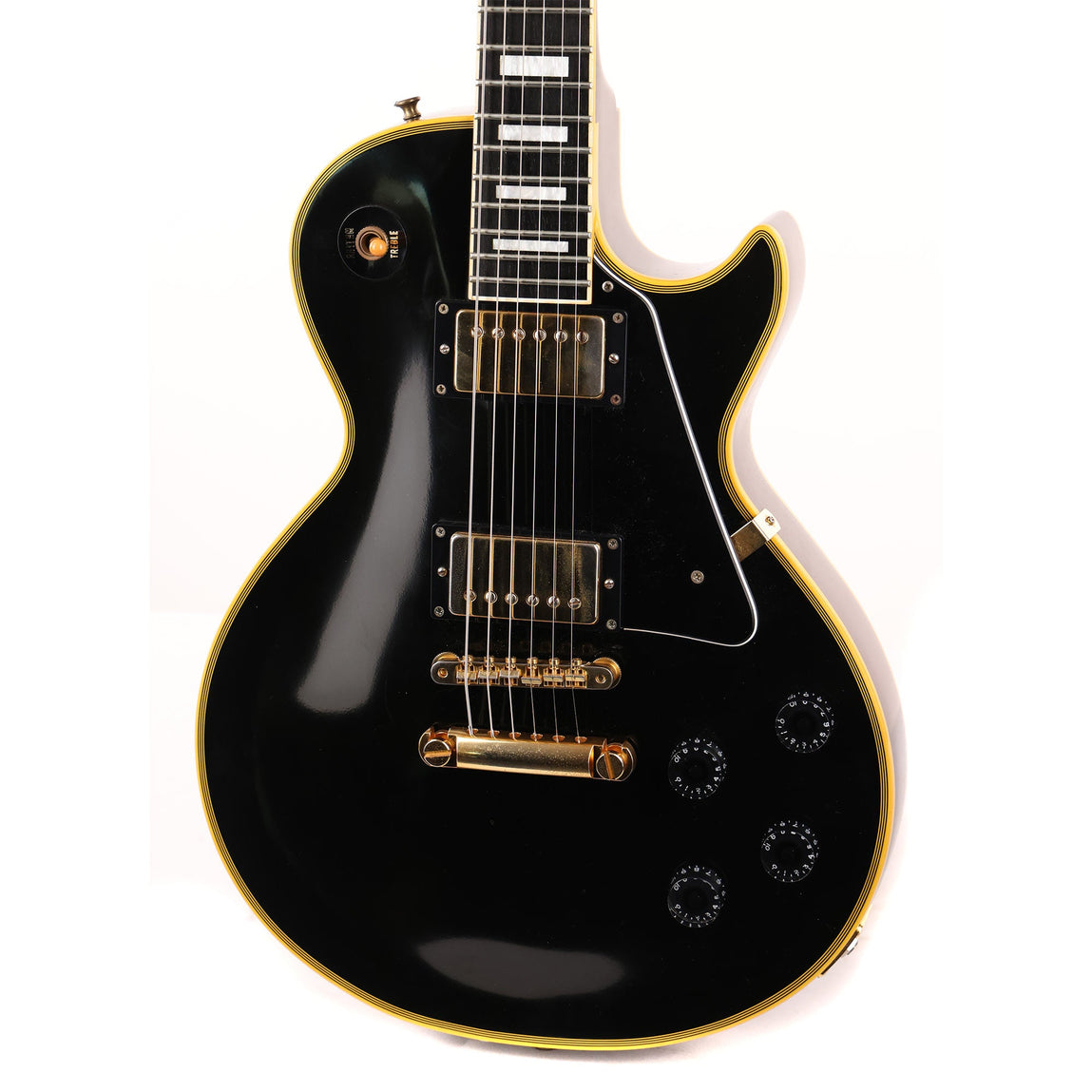 Edwards E-LP-130-ALC Guitar Black Used | The Music Zoo
