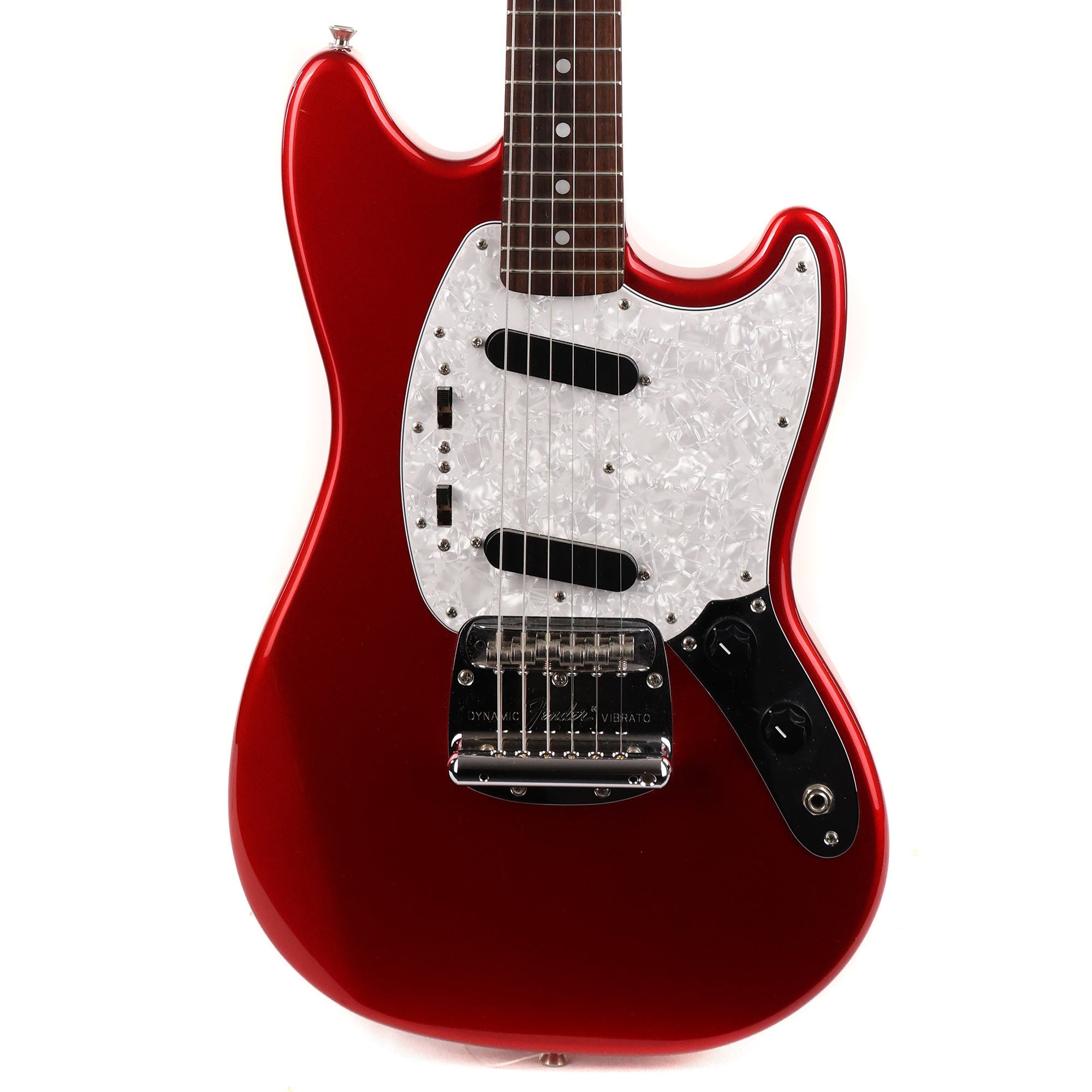 Fender MIJ Mustang Candy Apple Red with Matching Headstock | The