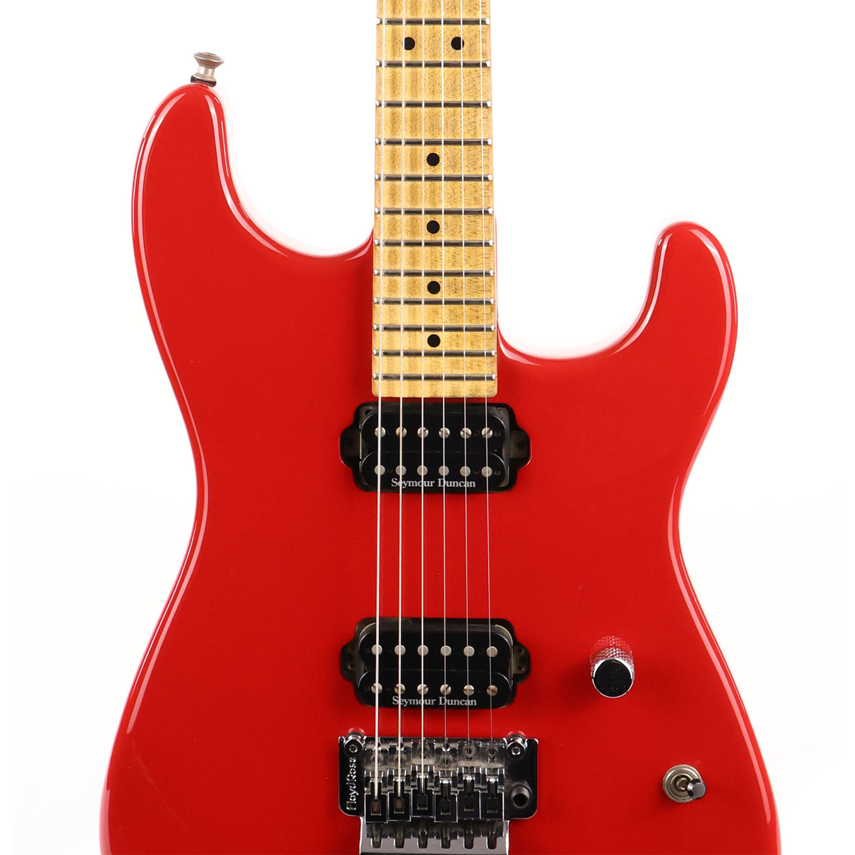 Charvel MIJ San Dimas Ferrari Red Used — 6