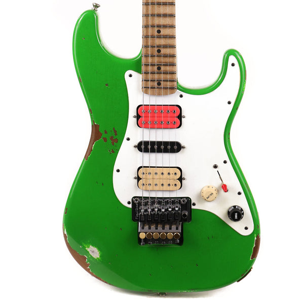 Charvel Custom Shop So Cal HSH Nitro Aged Slime Green 2021