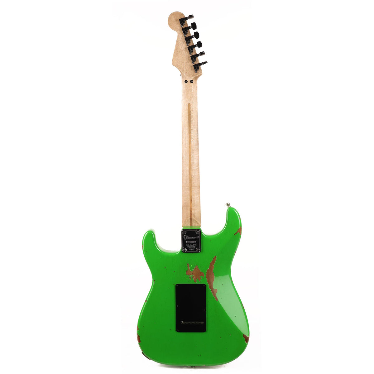 Charvel Custom Shop So Cal HSH Nitro Aged Slime Green 2021 — 3