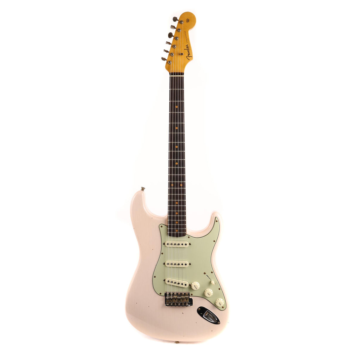 Fender Custom Shop Limited Edition 1960 Stratocaster Journeyman Relic Super Faded Aged Shell Pink 2020 — 2