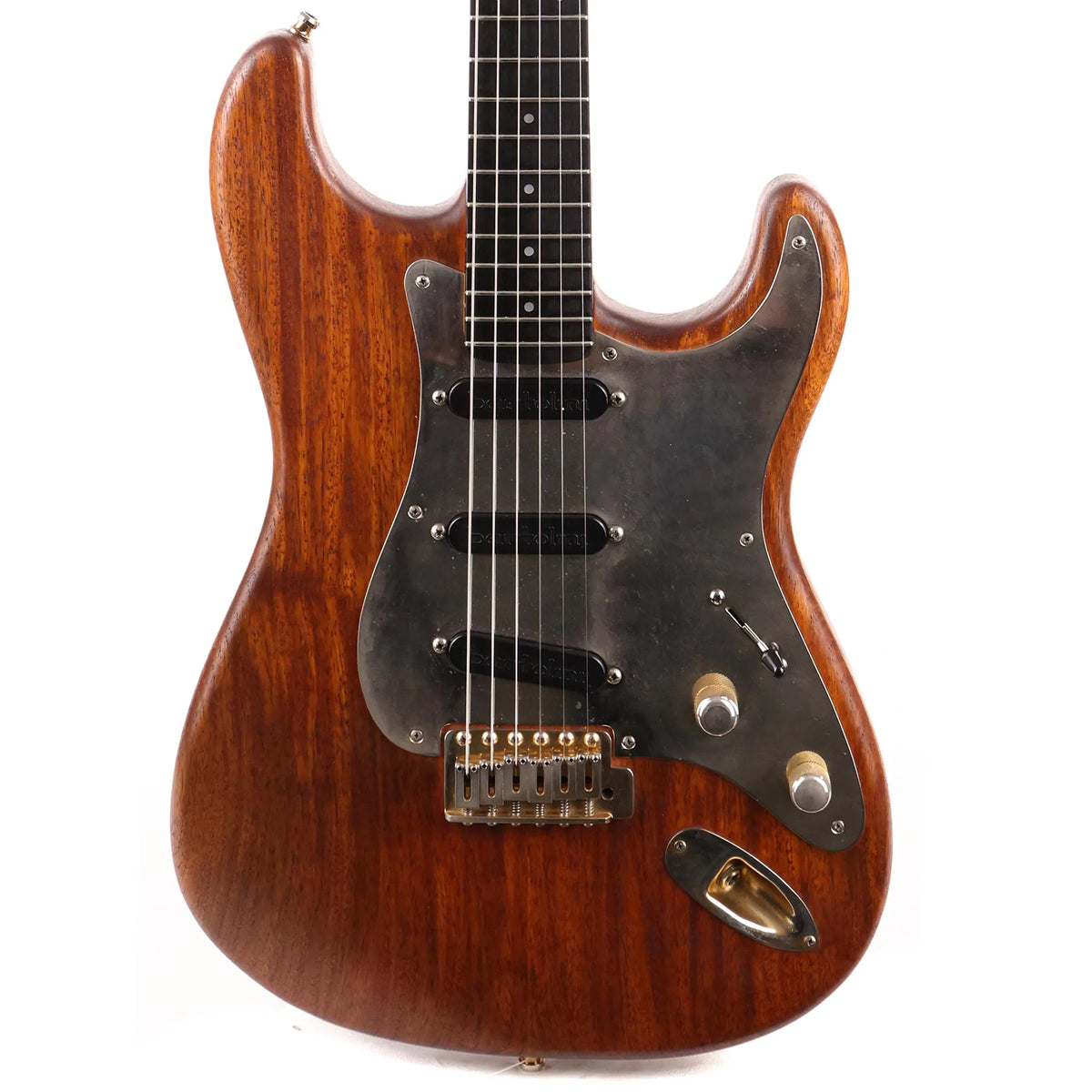 Moon Made in Japan S-Style Guitar Natural Used — 1