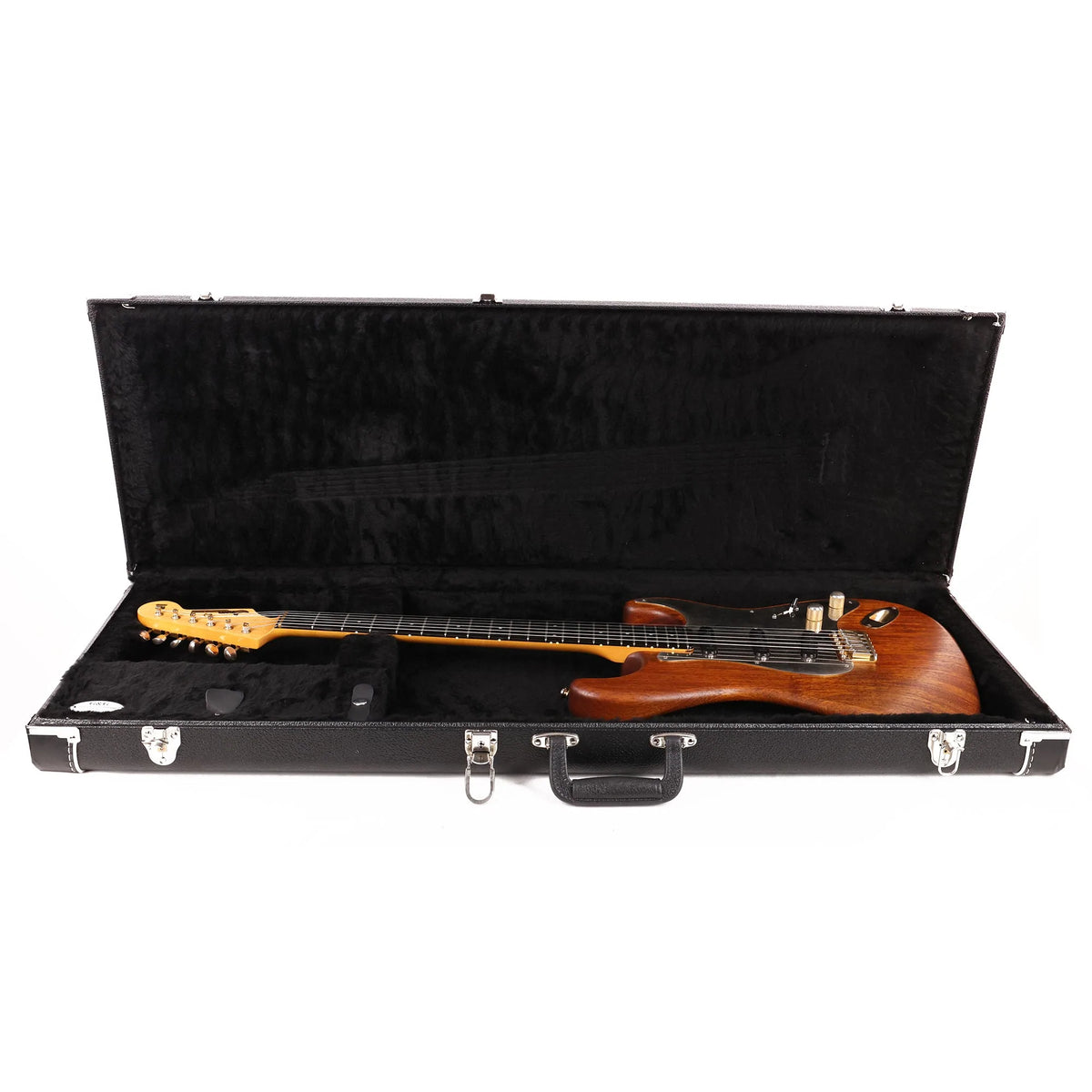 Moon Made in Japan S-Style Guitar Natural Used — 8