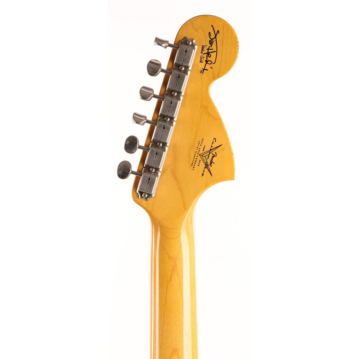 Fender Custom Shop Jimi Hendrix Voodoo Child Stratocaster Journeyman Relic Guitar Olympic White 2018 — 5