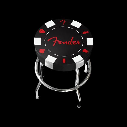 Fender 30" Poker Chip Logo Barstool