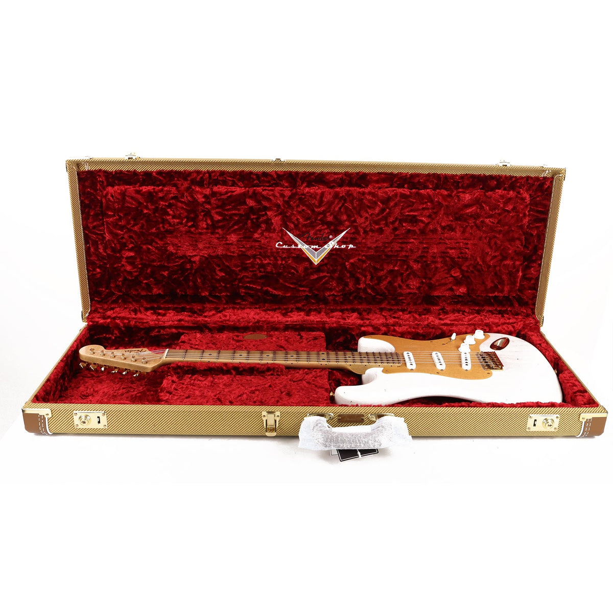 Fender Custom Shop MVP '50s Stratocaster Journeyman Relic White Blonde 2021 — 10