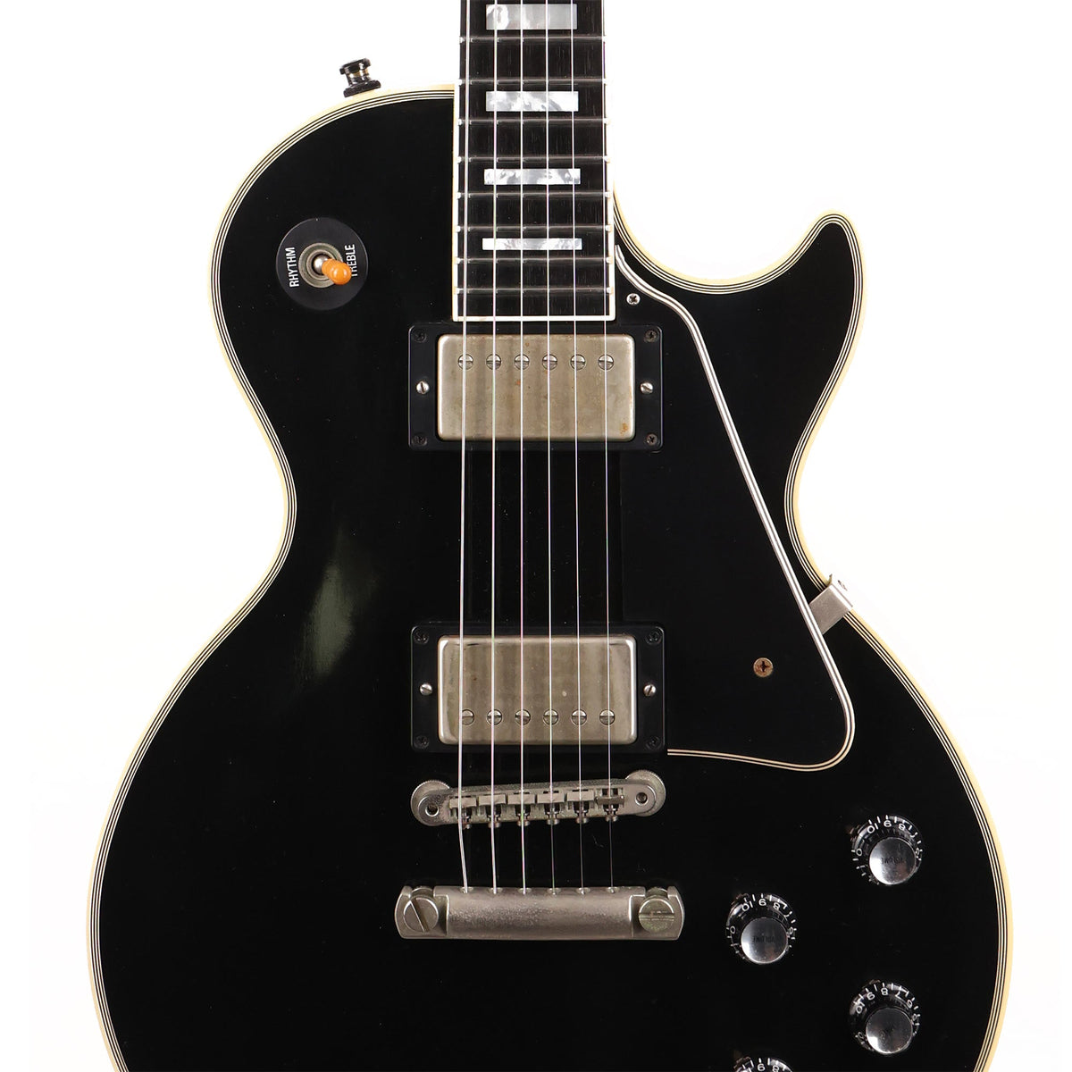 Gibson Custom Shop '68 Les Paul Custom Ebony Custom Authentic Guitar 2003 — 6