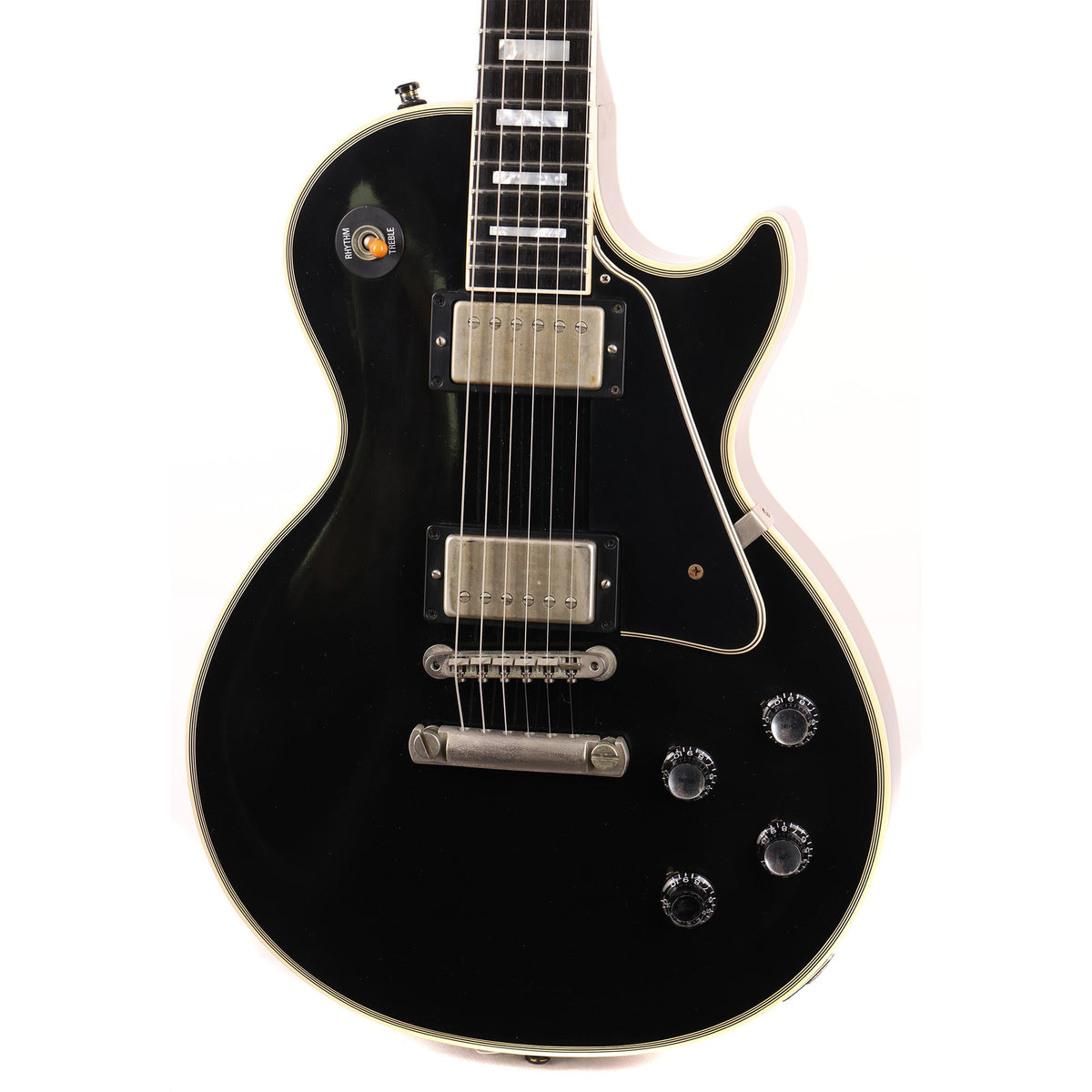 Gibson Custom Shop '68 Les Paul Custom Ebony Custom Authentic Guitar 2003 — 7