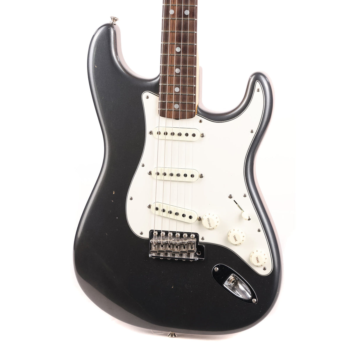 Fender Custom Shop 1965 Stratocaster Journeyman Relic Aged Charcoal Frost Metallic 2019 — 7