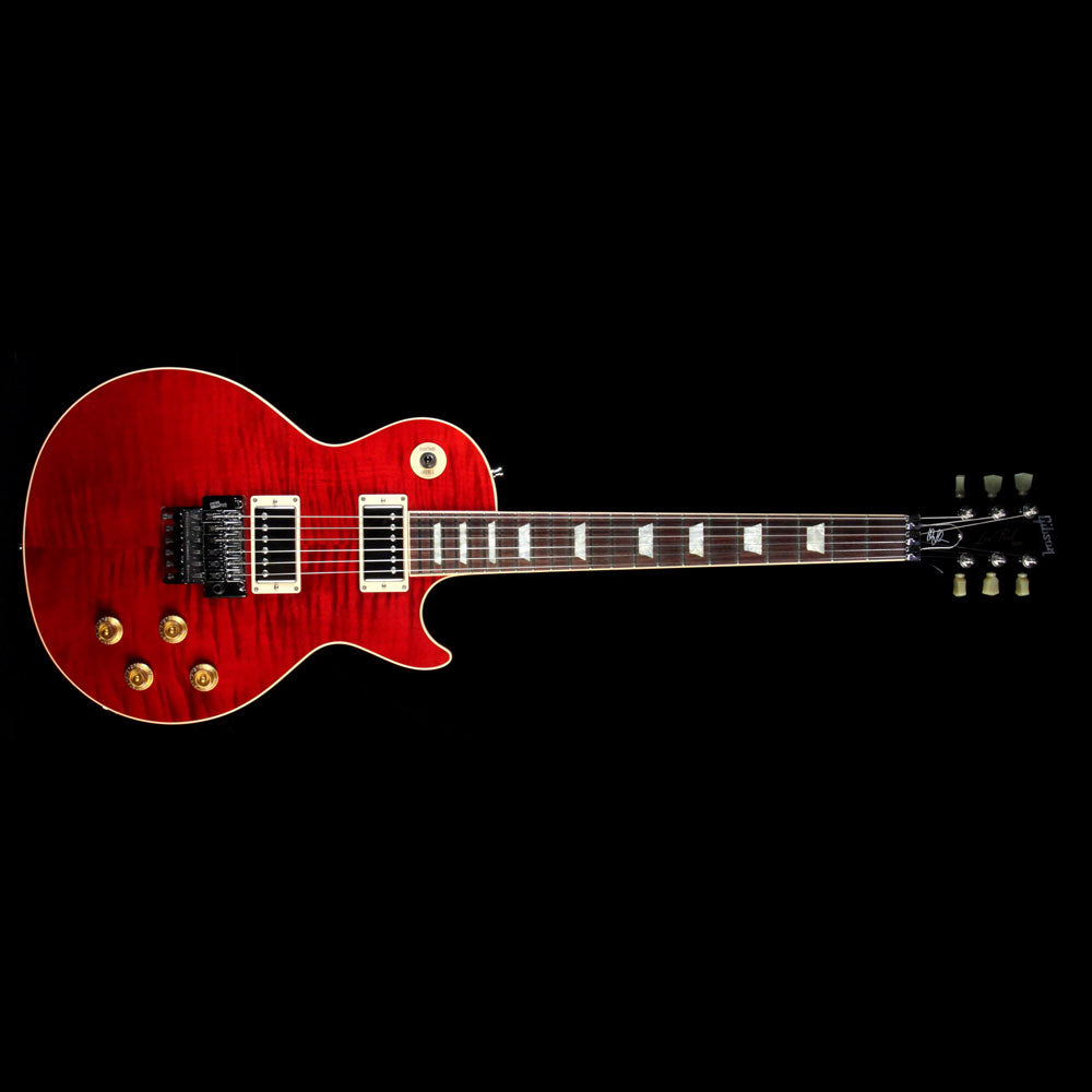 Gibson Custom Shop Alex Lifeson Les Paul Axcess Electric Guitar Royal Crimson — 2