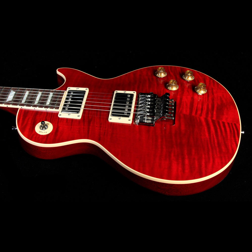Gibson Custom Shop Alex Lifeson Les Paul Axcess Electric Guitar Royal Crimson — 5