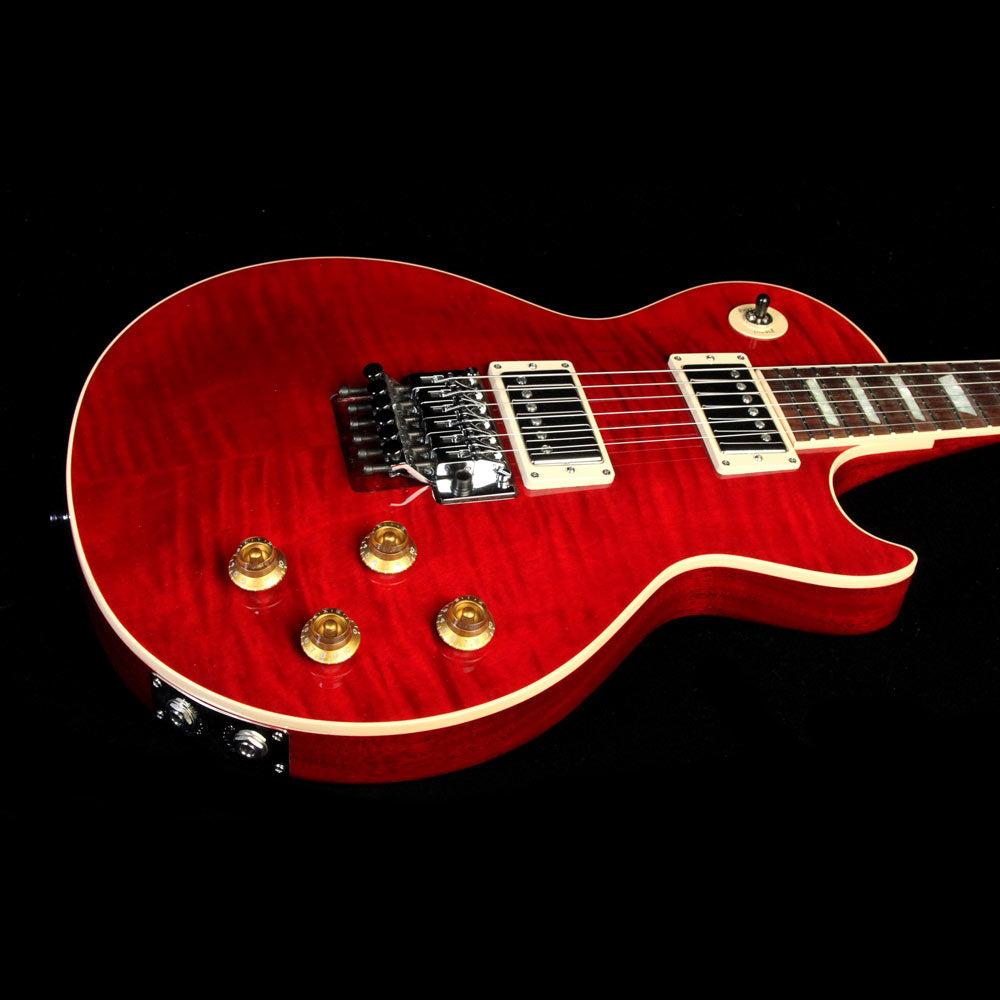 Gibson Custom Shop Alex Lifeson Les Paul Axcess Electric Guitar Royal Crimson — 6