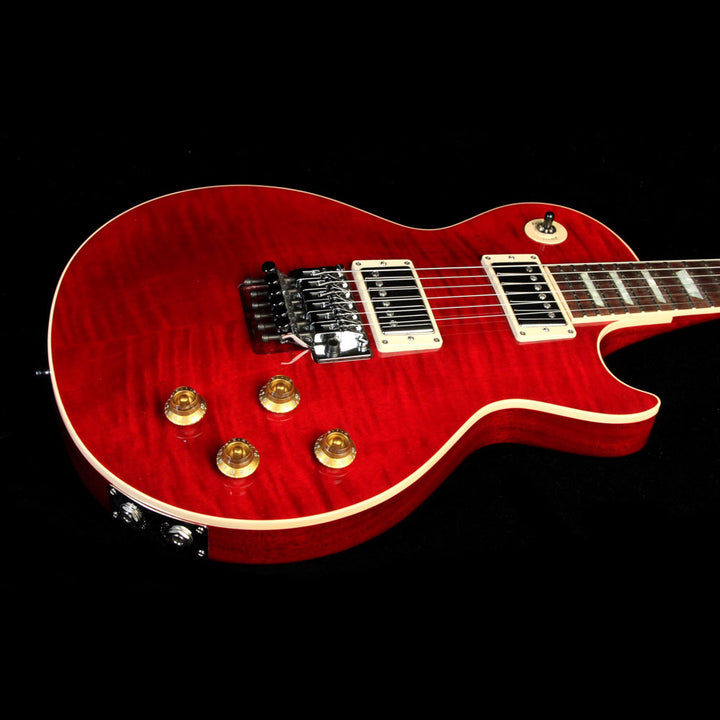 Gibson Custom Shop Alex Lifeson Les Paul Axcess Electric Guitar Royal Crimson