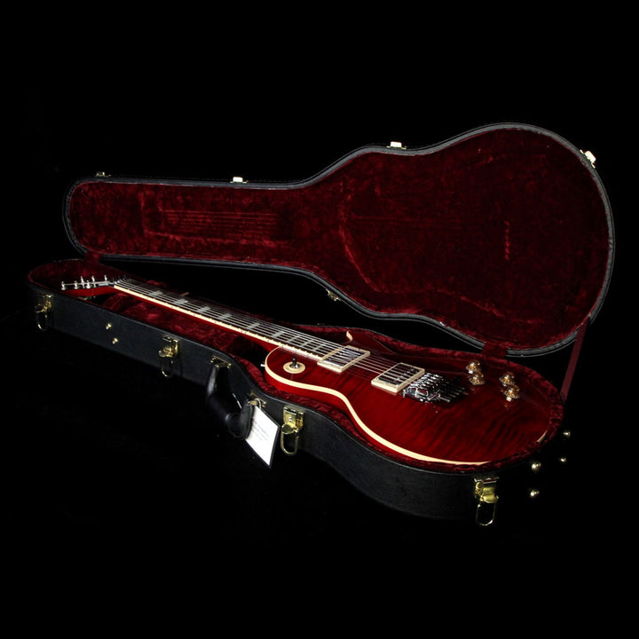 Gibson Custom Shop Alex Lifeson Les Paul Axcess Electric Guitar Royal Crimson