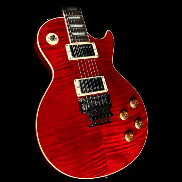 Gibson Custom Shop Alex Lifeson Les Paul Axcess Electric Guitar Royal Crimson