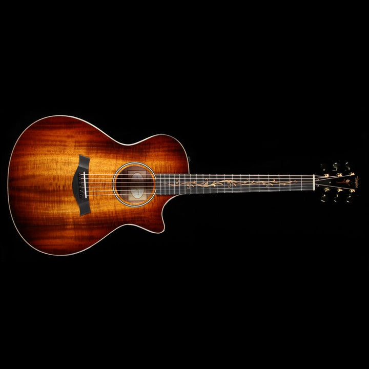 Taylor K22ce Koa Grand Concert Acoustic-Electric Guitar Shaded Edgeburst