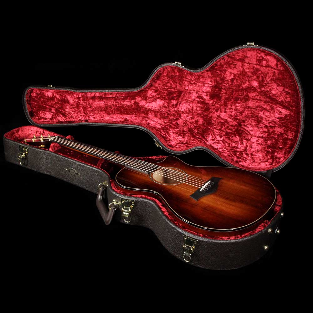 Taylor K22ce Koa Grand Concert Acoustic-Electric Guitar Shaded Edgeburst — 8