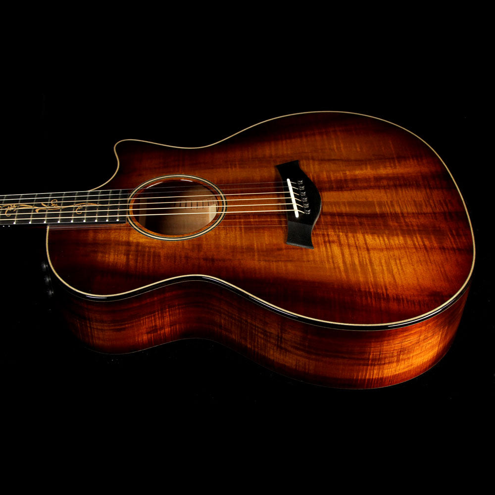 Used Taylor K24ce Grand Auditorium Acoustic-Electric Guitar Shaded Edgeburst — 5