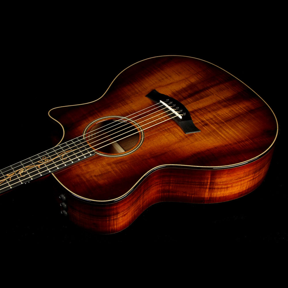 Used Taylor K24ce Grand Auditorium Acoustic-Electric Guitar Shaded Edgeburst — 6