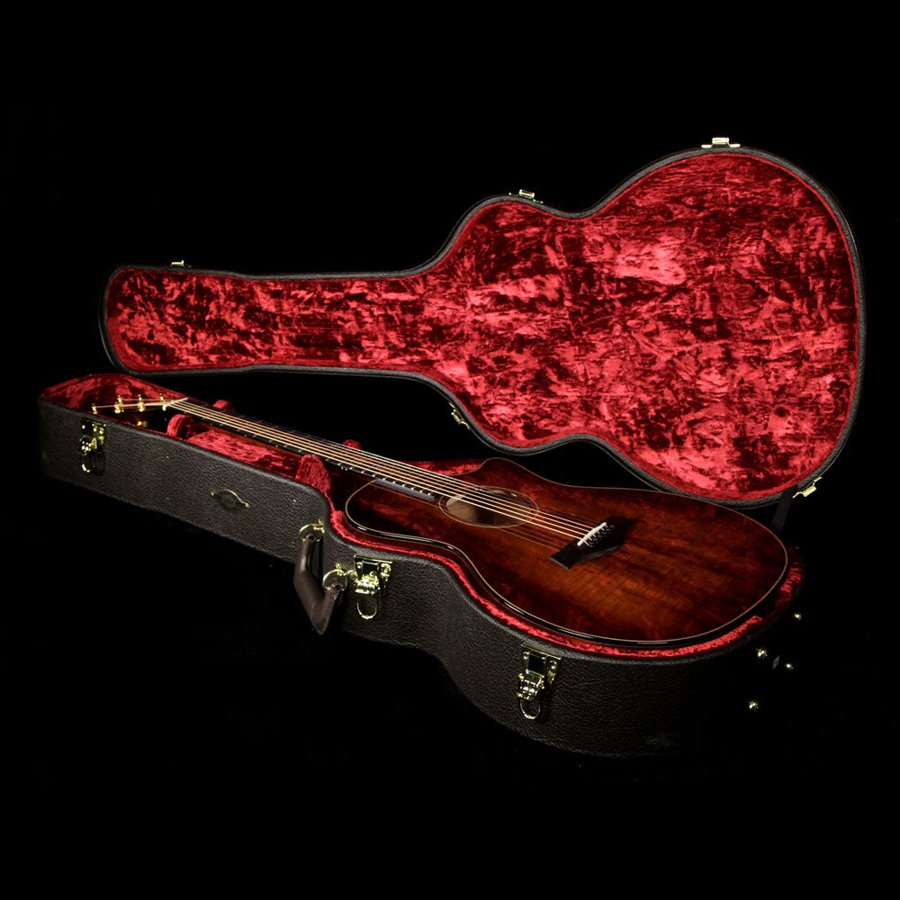 Used Taylor K24ce Grand Auditorium Acoustic-Electric Guitar Shaded Edgeburst — 8