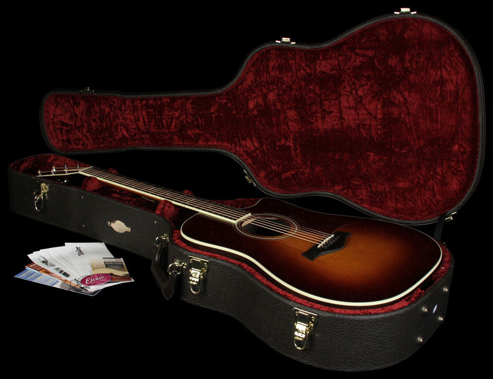 Used Taylor 710ce Dreadnought Acoustic Guitar Tobacco Sunburst — 5