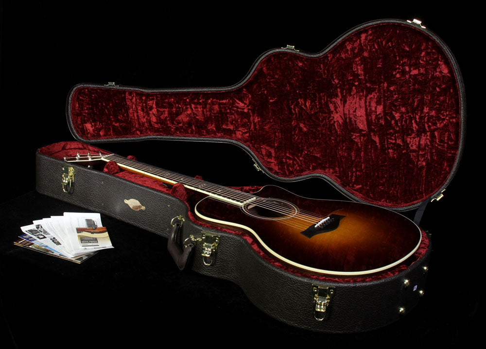 Used Taylor 716ce Grand Symphony Acoustic Guitar Vintage Sunburst — 6