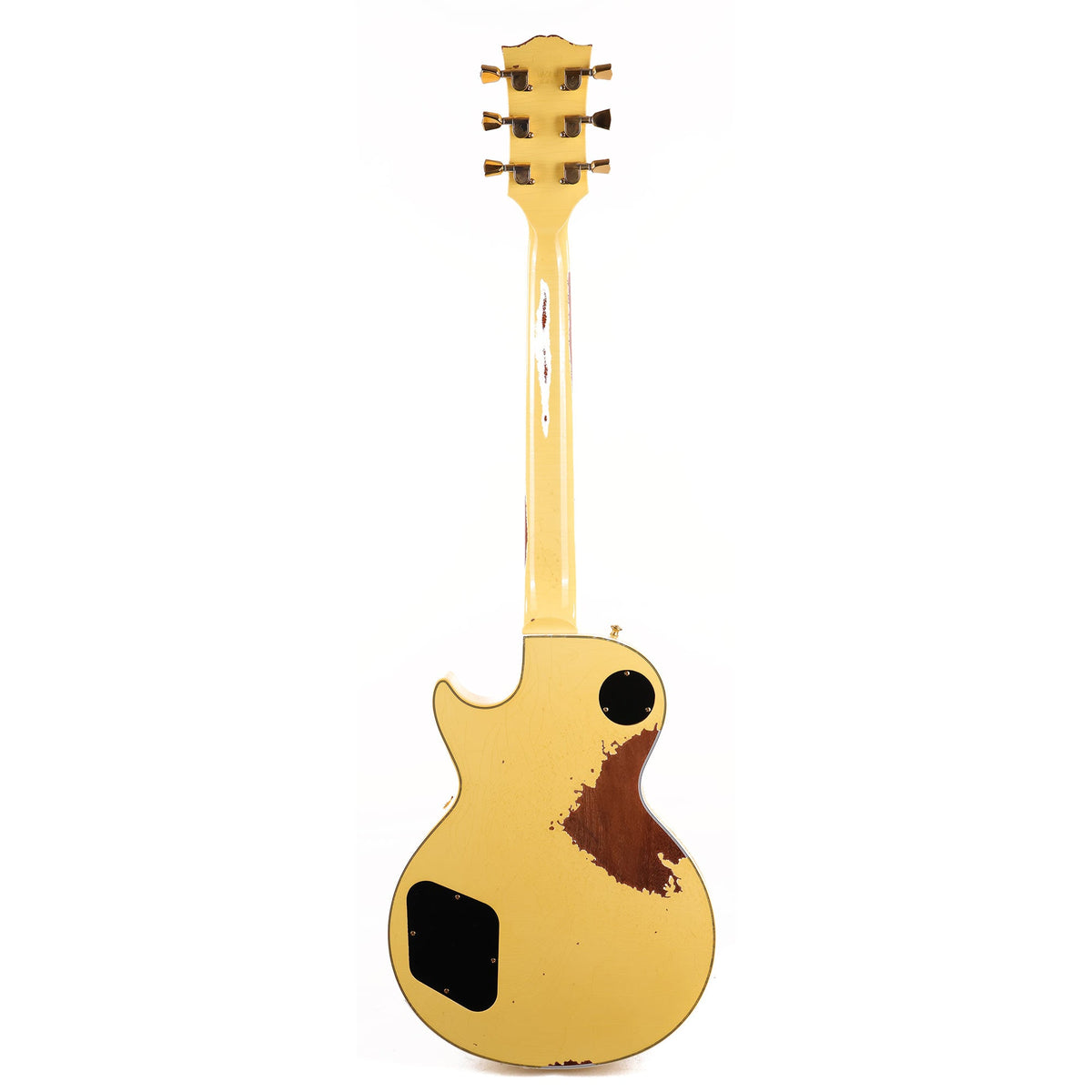 Gibson Custom Shop '74 Les Paul Custom Murphy Lab Aged Classic White Made 2 Measure 2021 — 3