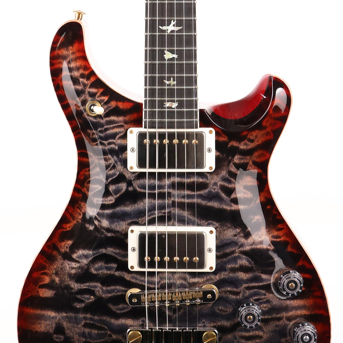 PRS McCarty 594 Quilt 10-Top Charcoal Cherry Burst 2021 — 6
