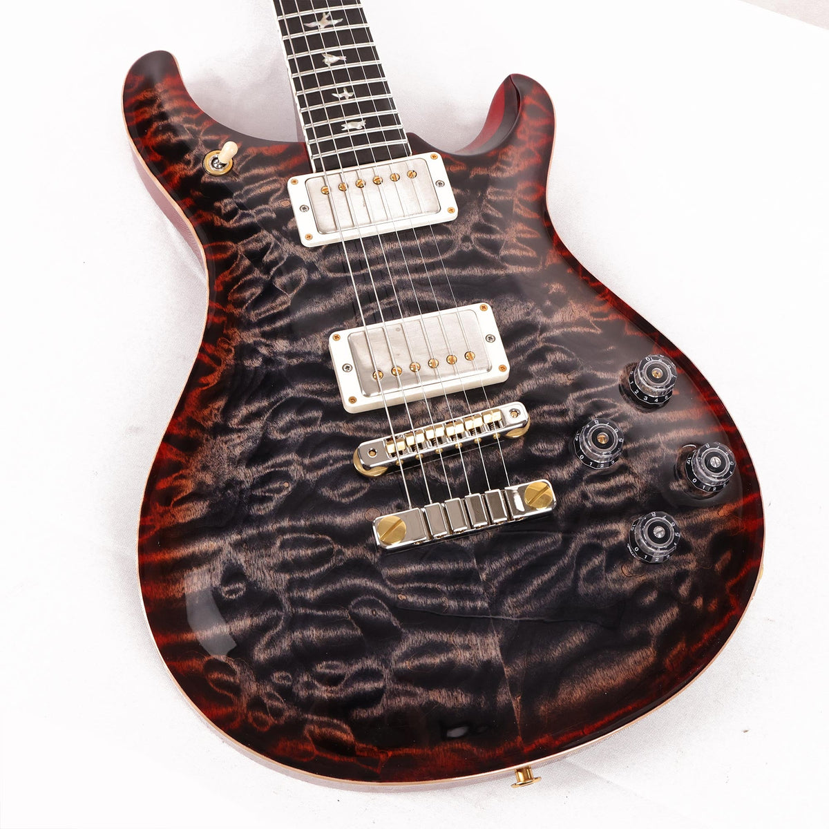 PRS McCarty 594 Quilt 10-Top Charcoal Cherry Burst 2021 — 9