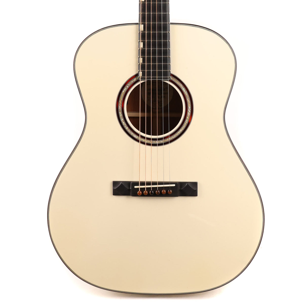 Knaggs Steve Stevens SS Potomac Acoustic-Electric White Used — 1