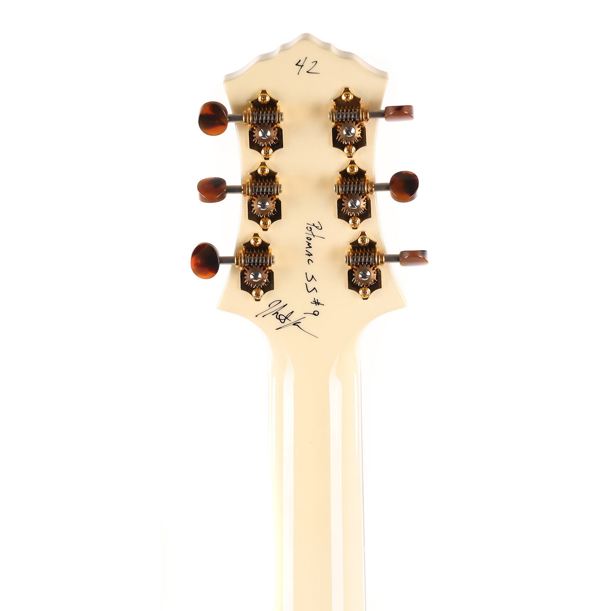 Knaggs Steve Stevens SS Potomac Acoustic-Electric White Used — 5