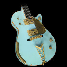 Gretsch Custom Shop Masterbuilt Stephen Stern '59 Penguin Heavy Relic Electric Guitar Daphne Blue