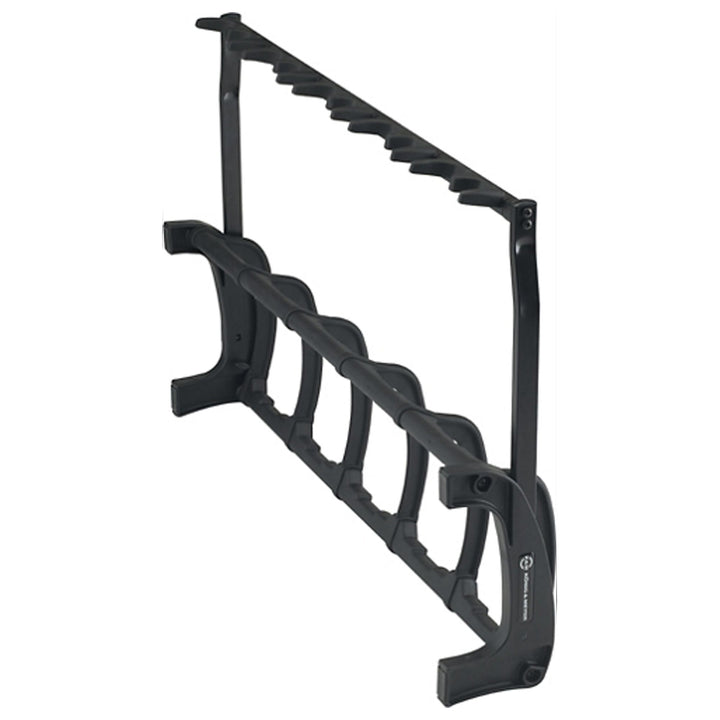 K&M Guardian Five Bass Electric Acoustic Guitar Stand Black