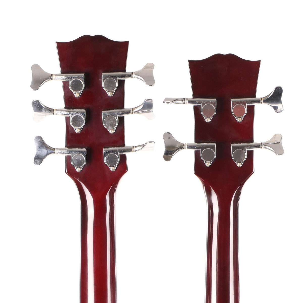 Navigator Double Neck Bass VI and Fretless 4-String Bass — 5