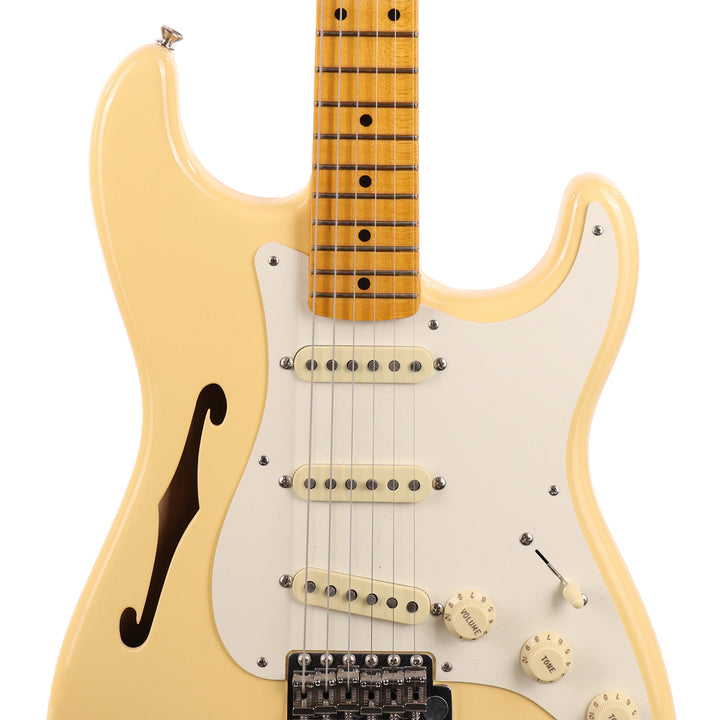 Fender Artist Series Eric Johnson Signature Stratocaster Thinline Vintage White 2018