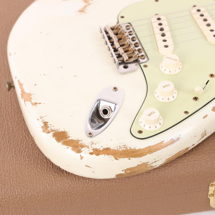 Fender Custom Shop 1961 Stratocaster Heavy Relic Olympic White 2020