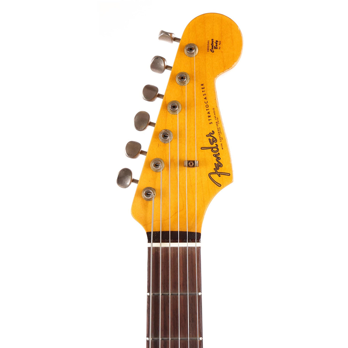 Fender Custom Shop 1961 Stratocaster Heavy Relic Olympic White 2020 — 4