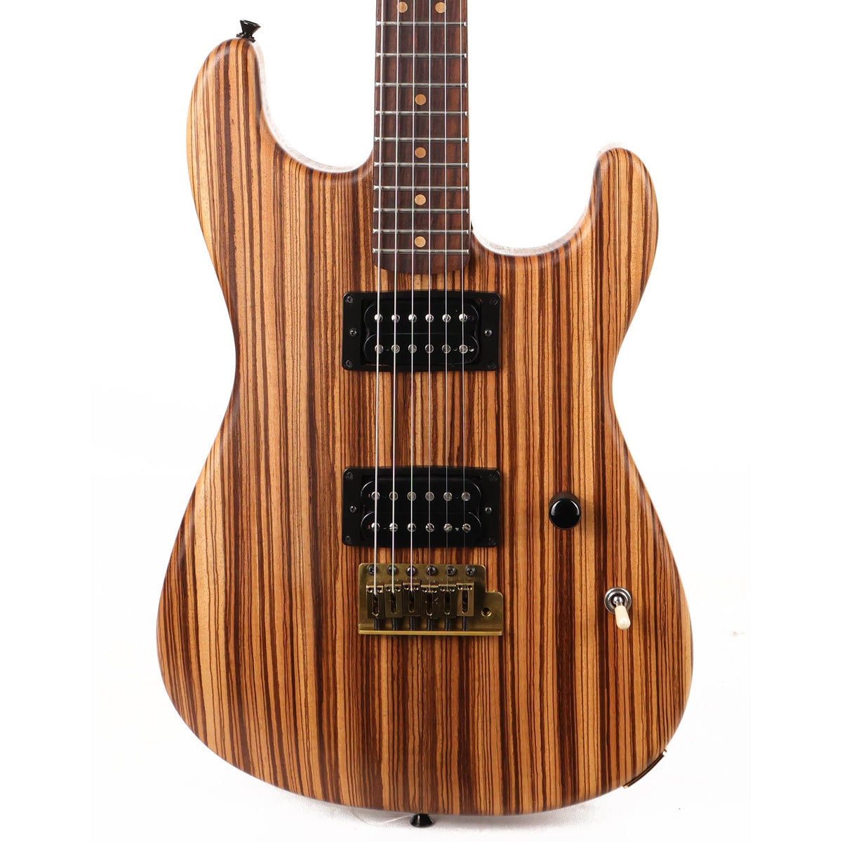 Charvel Custom Shop San Dimas Zebrawood 2013 — 1